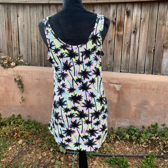*Host Pick* Tie Dye Palm Tree Tank Dress 🌴🌈 - Picture 4 of 6